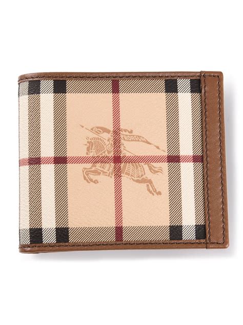 burberry london haymarket check wallet|Burberry wallet men's sale.